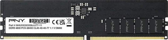 PNY DDR5 DIMM 8GB 4800MHz MD8GSD54800-SB