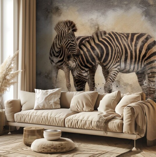 Tapet – Zebraslette