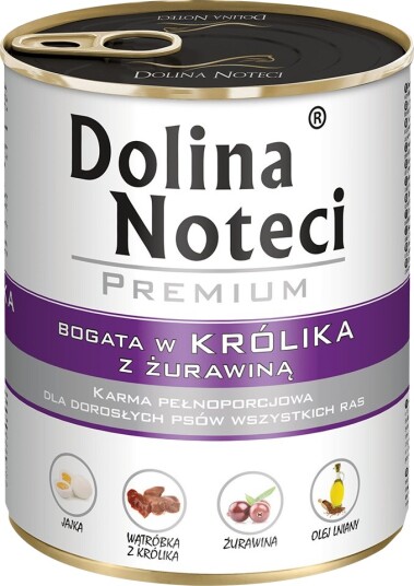 Dolina Noteci Våtfôr Premium Kanin Med Tyttebær 12 X 800 G Dolina Noteci Våtfôr Premium Kanin Med Tyttebær 12 X 800 G