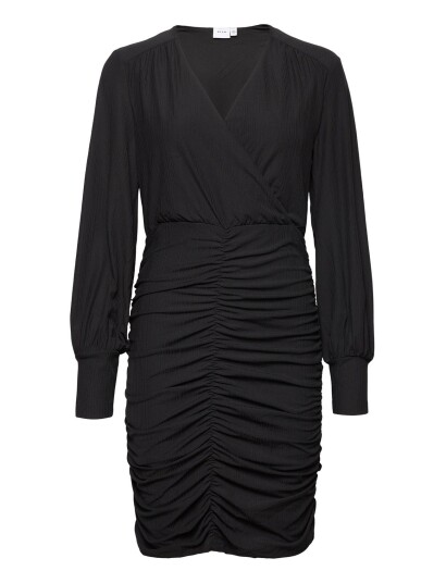 Vila | Vijosa V Neck Short Dress/Ka | XS