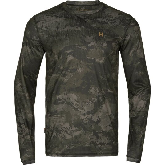 Härkila NOCTYX Camo L/S T-shirt Black XXL