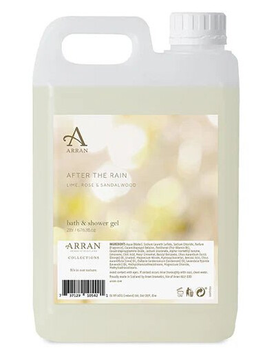 Arran Sense of Scotland After the Rain Lime Rose & Sandalwood Bath & Shower Gel 2 l Refill