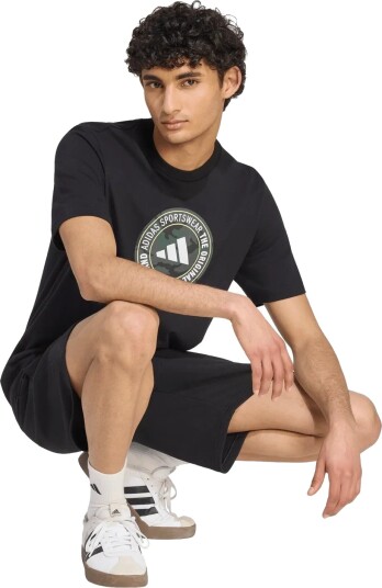 Adidas Sportswear M Camo Cir T Black M