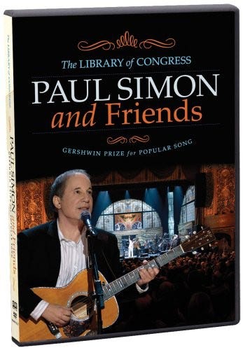 Paul Simon  The Library Of Congress Gershwin Prize For Popular Song DVD