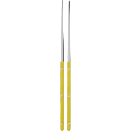 Bistrot Solid Spisepinner 2 pk Gul