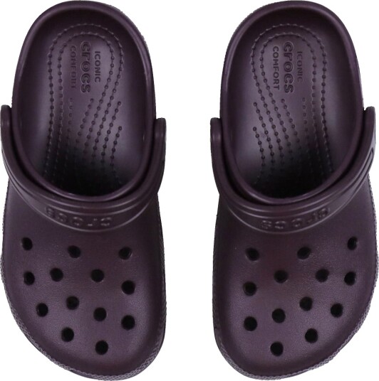 Crocs Sandaler   Classic Clog K   Plysj Purple   Crocs   30/31   Sandals   Lilla   30 31