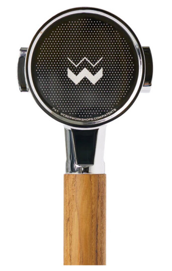 Weber Workshops Unifilter Bottomless Portafilter Teak Weber Workshops Unifilter Bottomless Portafilter Teak