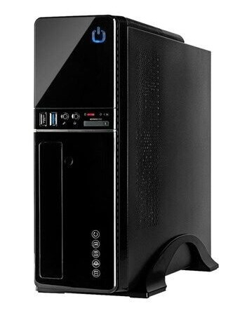 Inter-Tech IT-607 Mini-ITX Kabinett Compact Svart Inter-Tech IT-607 Mini-ITX Kabinett Compact Svart