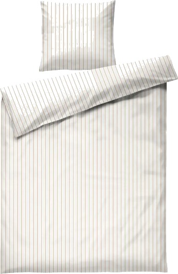 Juna - Soft sengesett 150x210 cm offwhite/karamell