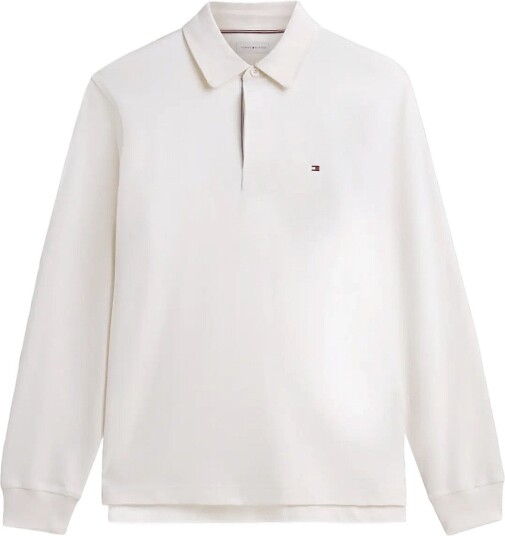 Tommy Hilfiger Essential Solid Rugby Cream XS