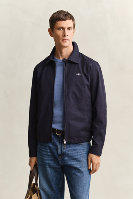 Gant Bomullsvindjakke EVENING BLUE XL Gant Bomullsvindjakke EVENING BLUE XL