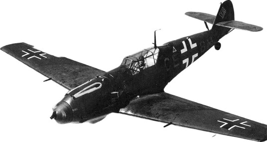 Revell Messerschmitt Bf109E-3 Modellfly Byggesett 1:72