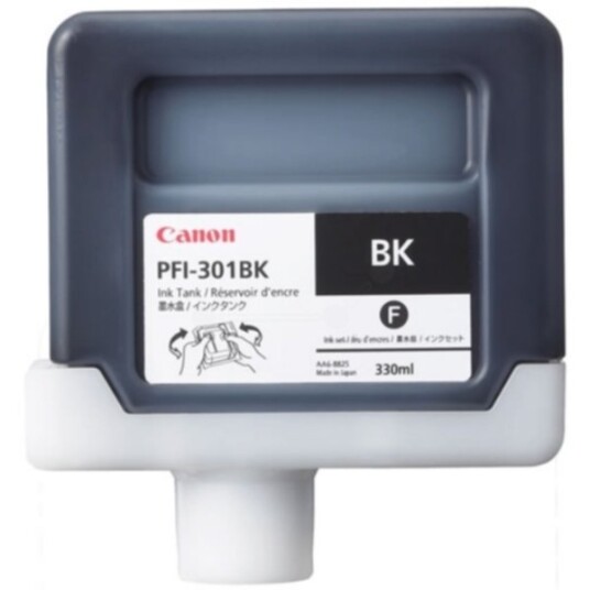 Canon 1486B001 Canon PFI-301 BK Blekkpatron svart Canon 1486B001 Canon PFI-301 BK Blekkpatron svart
