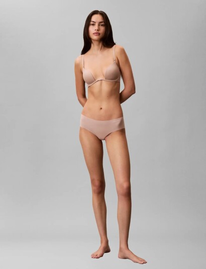 Calvin Klein Lightly Lined Plunge Pink D x 80 Calvin Klein Lightly Lined Plunge Pink D x 80