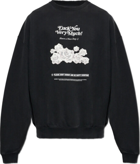 Vetements Dame Gensere & Hettegensere Svart L,