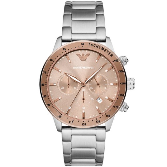 Emporio Armani Mario AR11352 - Herre - 43 mm - Analog - Kvarts urverk - Mineralglas