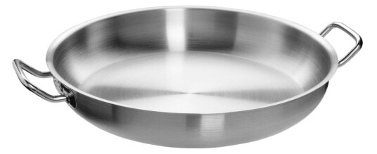 VEGA Stekepanne Professional uten belegg 42x7.5 cm (ØxH) Sølvfarge Rund