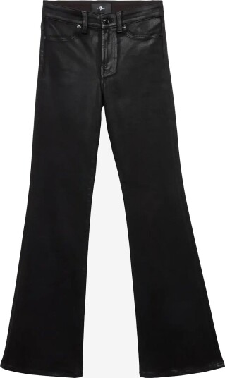7 For All Mankind The Leggy Bootcut Coated Black COATED 25 x 33 7 For All Mankind The Leggy Bootcut Coated Black COATED 25 x 33