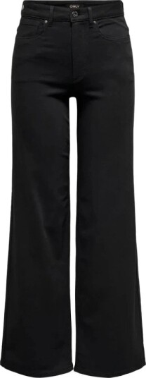 Only Madison Blush High Waist Wide Denim Sort S/32