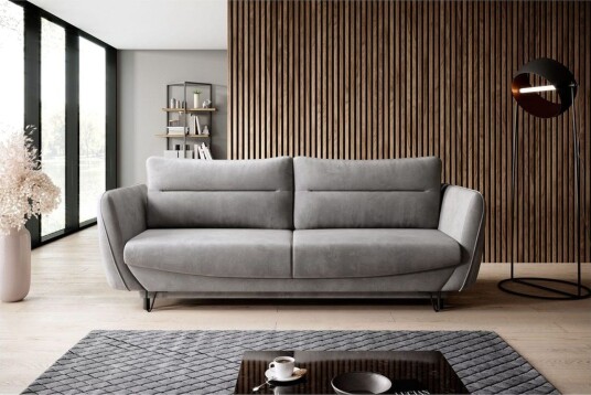 Sofa Eltap Silva 236x95x90 cm Nube 3 Grå