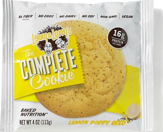 Lenny & Larry Protein Cookie Lemon Poppy Seed 113g Lenny & Larry Protein Cookie Lemon Poppy Seed 113g