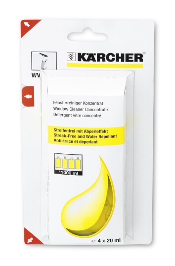 GLASSRENGJØRINGSMIDDEL 4X20 ML GLASSRENGJØRINGSMIDDEL 4X20 ML