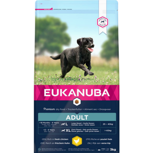 Hund Adult Large 15 kg Hund Hundefôr Tørrfôr Eukanuba