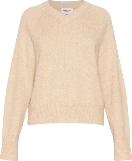 Weekend Max Mara Dame Strikkevarer Beige S,