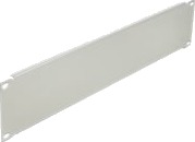 Delock Dekkepanel For Rackavskjerming Grå 2U 19" 66534