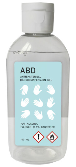 ABD HÅNDDESINFEKSJON GEL 0,1L ABD HÅNDDESINFEKSJON GEL 0,1L