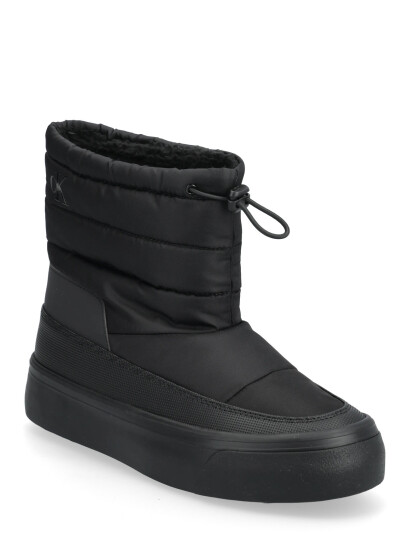Calvin Klein Vulc Flatf Snowboot Nylon Mix Mg - Black - 37 Calvin Klein Vulc Flatf Snowboot Nylon Mix Mg - Black - 37