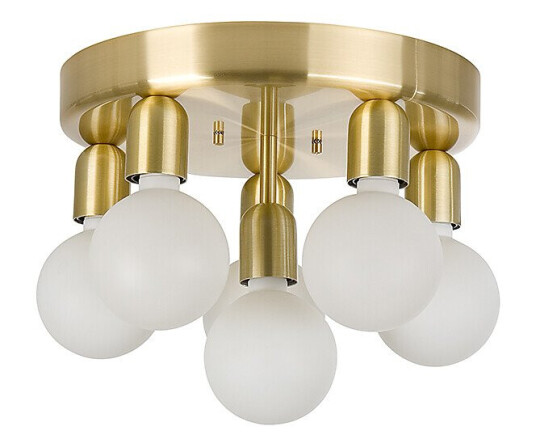Belid Takplafond Regal 6L D320 mm, Messing