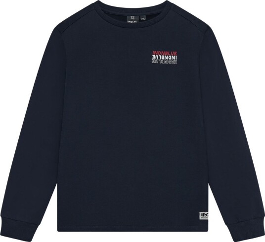 Indian Blue Jeans Genser   Deep Navy   Indian Blue Jeans   8 år (128)   Genser Hvit Marineblå