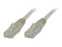 MicroConnect - Nettverkskabel - RJ-45 (hann) til RJ-45 (hann) - 20 m - UTP - CAT 5e - med støvel, flertrådet - grå