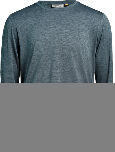 Lundhags Men"s Tived Long Sleeve T shirt Dark Sky Blue M Lundhags Men"s Tived Long Sleeve T shirt Dark Sky Blue M