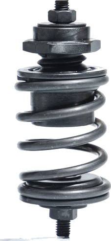 GrøntKlima AS Vibrasjonsdemper Fjærdemper 80kg Rustfri Sort 4pk GrøntKlima AS Vibrasjonsdemper Fjærdemper 80kg Rustfri Sort 4pk