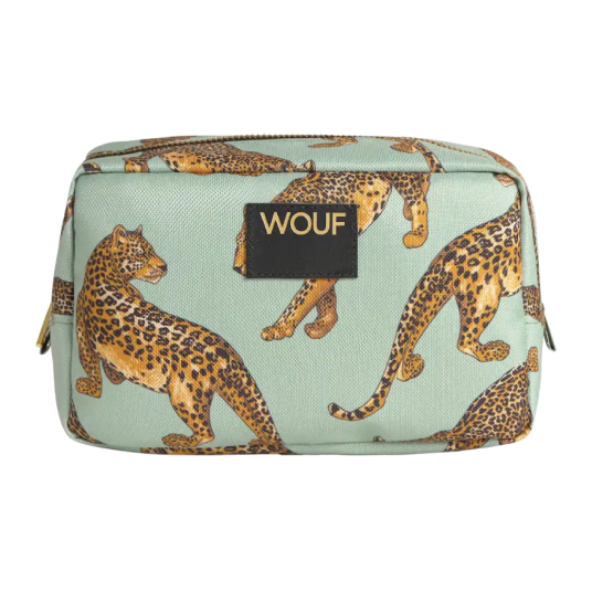 WOUF Emerald Leopard Toiletry Bag 1 stk.