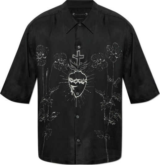 AllSaints Herre Skjorter Svart S,