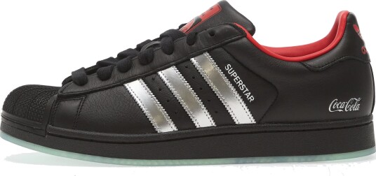 Joggesko adidas Superstar II Coca Cola Core Black/ Silver Met./ None EUR 36 2/3