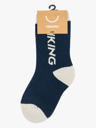 Viking Play Sokker Merinomix Navy 31 33