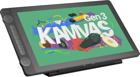 Huion Kamvas 16 GEN 3 GS1563 Tegnebrett 16" Bluetooth USB C Svart Huion Kamvas 16 GEN 3 GS1563 Tegnebrett 16" Bluetooth USB C Svart