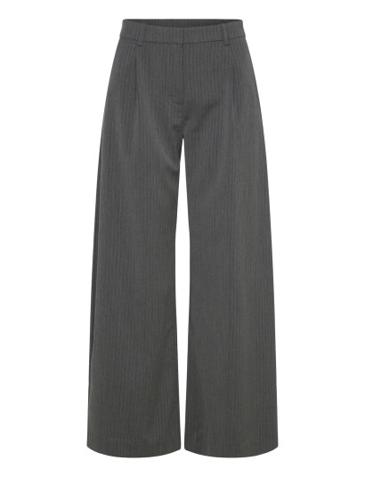 Weekday Low Waist Wide Suiting Trousers   Grey   44