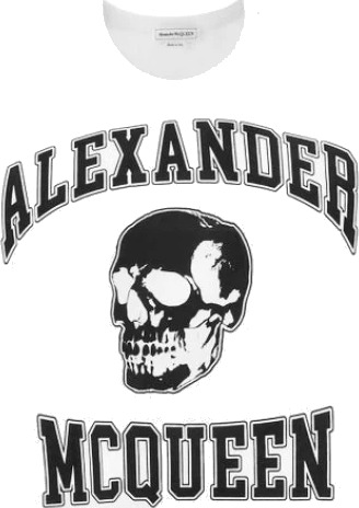 Alexander McQueen Herre Topper Hvit S,