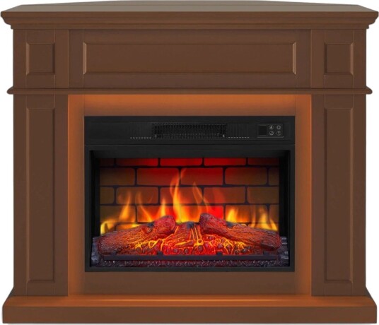 Artiflame Linz 2-I-1 Elektrisk Peis - Brun (ELP-40-167-AF23BS)