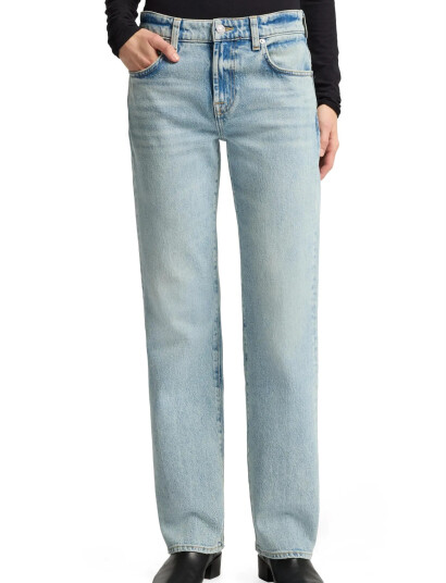 7 For All Mankind Calie Straight Ode To   Blue   25 x 31