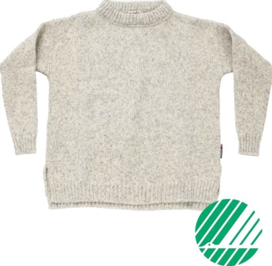Devold Nansen Wool Sweater, Dame Grey Melange XL