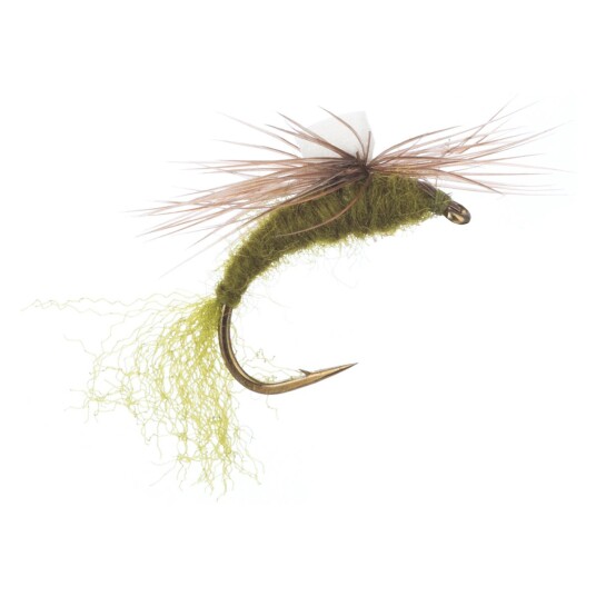 Arcticflies Tørrflue Baetis Parachute Emerger Olive