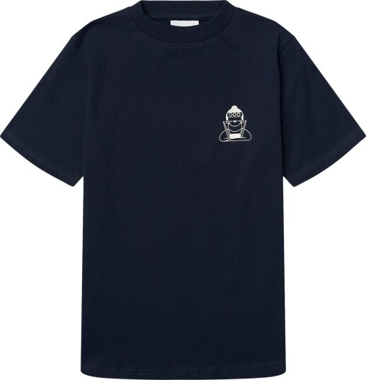 Grunt Grlane Food Ss Tee Navy 134/140 Grunt Grlane Food Ss Tee Navy 134/140