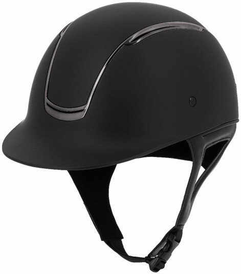 Equithème Soazy Ridehjelm Svart/Chrome (S)