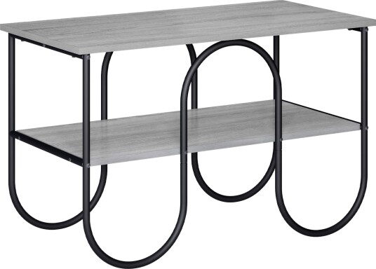 vidaXL TV benk 80 x 40 x 50 cm Grå Sonoma Konstruert tre